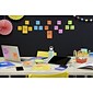 Post-it Super Sticky Notes, 2" x 2", Energy Boost Collection, 90 Sheet/Pad, 8 Pads/Pack (6228SSAU)