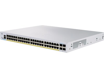 Cisco Business 350 Series 52-Port Gigabit Ethernet Managed Switch, Silver (CBS350-48FP-4G-NA)