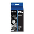 Epson T786 Black Standard Yield Ink Cartridge, 2/Pack