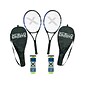 Xcello Sports 2-Player Aluminum Tennis Racket Set, Multicolor (XS-T-RS-23)