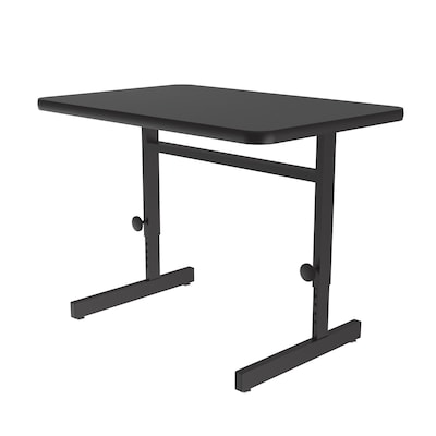 Correll Training Room Table, 48x24, Black Granite (CSA2448TF-07)