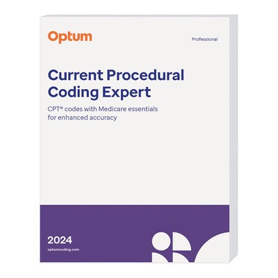2024 Current Procedural Coding Expert, Prof Edition, Softbound (CEP24)