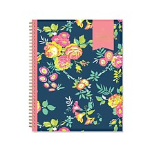 2024 Blue Sky Day Designer Peyton Navy 8.5 x 11 Weekly & Monthly Planner, Multicolor (103617-24)