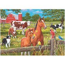 Willow Creek Farm Friends 1000-Piece Jigsaw Puzzle (49465)