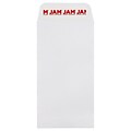 JAM PAPER Self Seal #7 Coin Business Envelopes, 3 1/2 x 6 1/2, White, 100/Pack (356838558D)