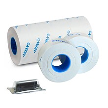 Garvey® Blank Label, White, 12 mm x 22 mm, 11,000 Labels/Sleeve (GX2212)