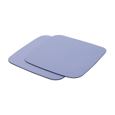 Staples® Non-Skid Mouse Pads, Lavender, 2/Pack (ST61815)