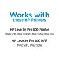 HP 80X Black High Yield Toner Cartridge, 2/Pack  (CF280XD)