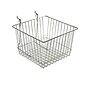Azar® Wire Basket, Chrome, 8"(H), 2/Pk