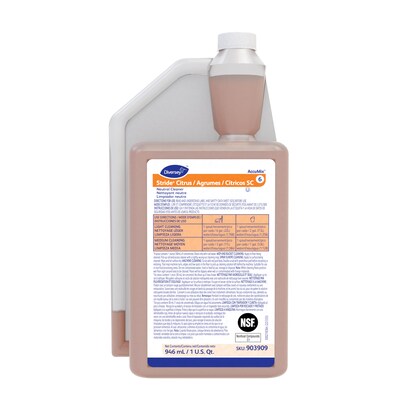 Stride SC 3 Multipurpose Cleaner for Diversey Accumix, Citrus, 946 mL,  6/Carton (903909)