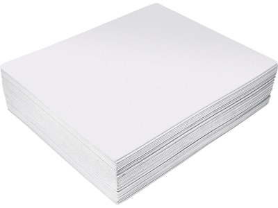 Better Office EVA Foam Sheet, White, 30/Pack (01219)