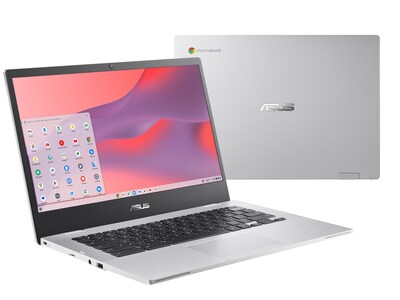 Asus Chromebook CX1 14", Intel Celeron N4500, 4GB Memory, 64GB eMMC, Google Chrome (CX1400CKA-DB44)