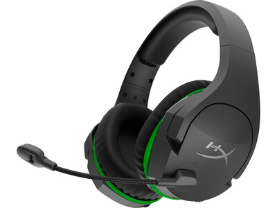 HyperX Cloudx Stinger Core Wireless Noise Canceling Stereo Gaming Over-the-Ear Headset, Black/Green