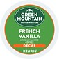 Green Mountain French Vanilla Decaf Coffee Keurig® K-Cup® Pods, Light Roast, 96/Carton (7732CT)