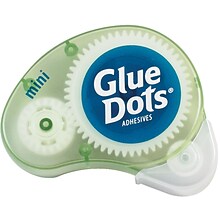 Dot N Go Glue Dots, Purple, 6/Pack (GD120)