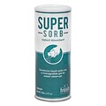 Fresh Products Super-Sorb Liquid Spill Absorbent, Lemon Scent, 720 oz, 12 oz Shaker Can, 6/Box