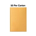 Coastwide Professional™ 15 x 19 Self-Sealing Bubble Mailer, #7, Kraft, 50/Carton (CW56596B)