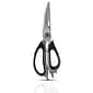 Better Kitchen Products Stainless Steel Multipurpose Kitchen Shears with Detachable Blades, 9", Black & Gray (00605)