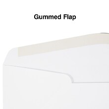 Staples® Premium Diagonal-Seam Gummed #10 Envelopes; White, 500/Box