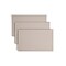 Smead Heavy Duty TUFF Recycled Hanging File Folder, 3-Tab Tab, Legal Size, Steel Gray, 18/Box (64093