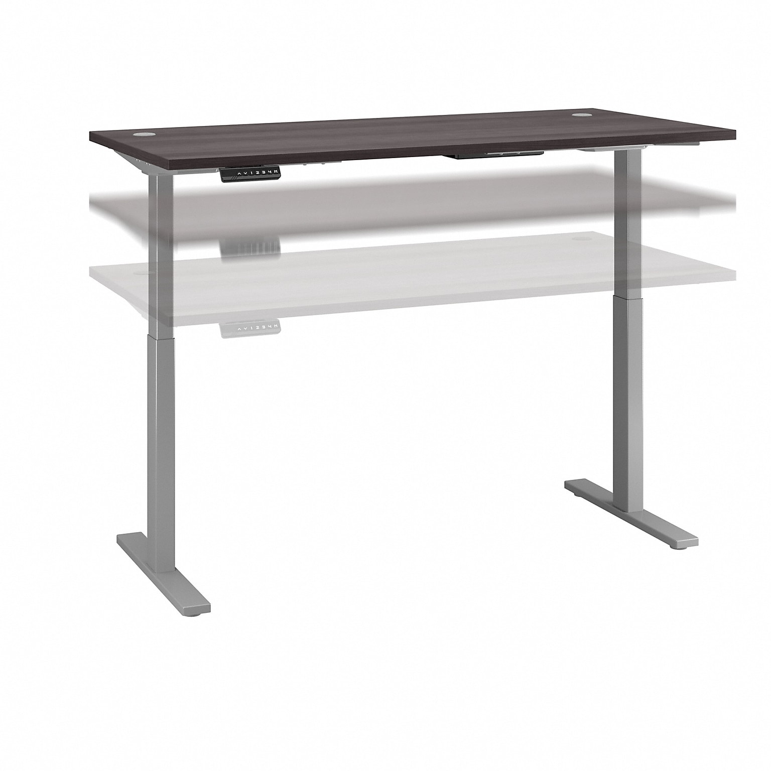 Bush Business Furniture Move 60 Series 72W Electric Height Adjustable Standing Desk, Storm Gray (M6S7230SGSK)