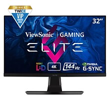 ViewSonic ELITE 32 4K Ultra HD 144 Hz LED Gaming Monitor, Black (XG321UG)