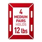 Command Damage Free Medium Hanging Strip, 12 lb, White, 22/Pack (1720422NA)