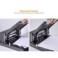 Bostitch 3-Hole Punch, 130 Sheet Capacity, Black (03200)