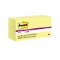 Post-it Super Sticky Notes, 1 7/8" x 1 7/8", Canary Collection, 90 Sheet/Pad, 10 Pads/Pack (62210SSCY)