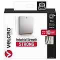 Velcro® Brand Industrial Strength 2 x 15 Hook & Loop Fastener Roll, White (90198)