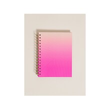 U Brands Ombre Hardcover Journal, 6 x 8.75, Ruled, Pink/Orange (3126U04-24)