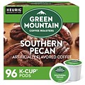 Green Mountain Southern Pecan Coffee Keurig® K-Cup® Pods, Light Roast, 96/Carton (67726)