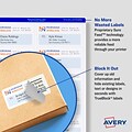Avery TrueBlock Inkjet Shipping Labels, 2-1/2 x 4, White, 8 Labels/Sheet, 25 Sheets/Pack, 200 Labe