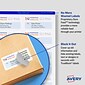 Avery TrueBlock Inkjet Shipping Labels, 2-1/2" x 4", White, 8 Labels/Sheet, 25 Sheets/Pack, 200 Labels/Pack (5815)