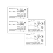 ComplyRight 1099-MISC 3-Part Tax Form Set with Recipient Copy Only, 50/Pack (6113)