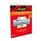 Scotch Thermal Laminating Pouches, Letter Size, 3 Mil, 20/Pack (TP3854-20)
