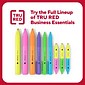 TRU RED™ Twin Tip Highlighters, Chisel Tip, Assorted Colors, 3/Pack (TR57834)