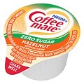 Coffee mate Zero Sugar Hazelnut Liquid Creamer, .375oz., 50/Box (NES98468)
