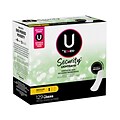 U by Kotex Security Lightdays Liner, Unscented, 129/Pack (49060)