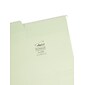 Smead FasTab Hanging File Folders, 1/3 Cut, Letter Size, Moss, 20/Box (64082)