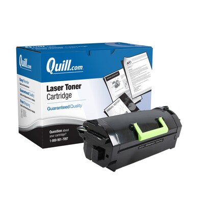 Quill Brand®  Remanufactured Black Standard Yield Toner Cartridge Replacement for Lexmark 521 (52D10
