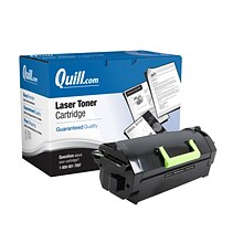 Quill Brand®  Remanufactured Black Standard Yield Toner Cartridge Replacement for Lexmark 521 (52D10