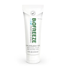 BIOFREEZE® Professional 4oz. Colorless Gel Tubes