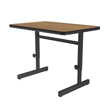 Correll Training Room Table, 48x24, Medium Oak (CSA2448TF-06)