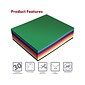Better Office EVA Foam Sheets, Assorted Colors, 30/Pack (01295)