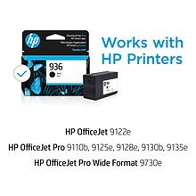 HP 936 Black Standard Yield Ink Cartridge (4S6V2LN)