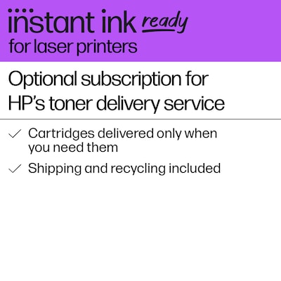HP LaserJet M209dw Wireless Printer, Fast Speeds, Mobile Print, 2 mos Free Toner with Instant Ink, Best for Small Teams (6GW62F)