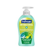 Softsoap Antibacterial Liquid Soap, Fresh Citrus Scent, 11.25 Fl. Oz., 6/Carton (US03563ACT)