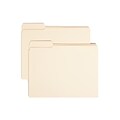 Smead File Folders, Reinforced 1/3-Cut Tab, Letter Size, Manila, 100/Box (10335)