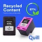Quill Brand® Remanufactured Tri-Color Standard Yield Inkjet Cartridge Replacement for HP 63 (F6U61AN) (Lifetime Warranty)